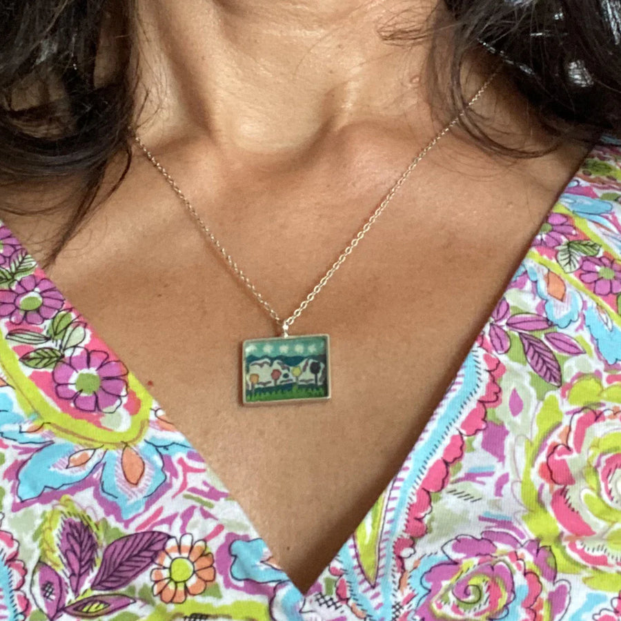 Made With Your Art: Custom Necklace