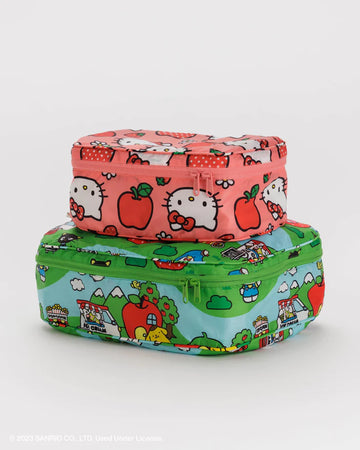 BAGGU Hello Kitty And Friends Packing Cube Set