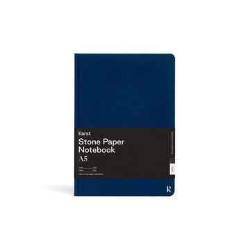A5 Hardcover Notebook Dotted - Navy