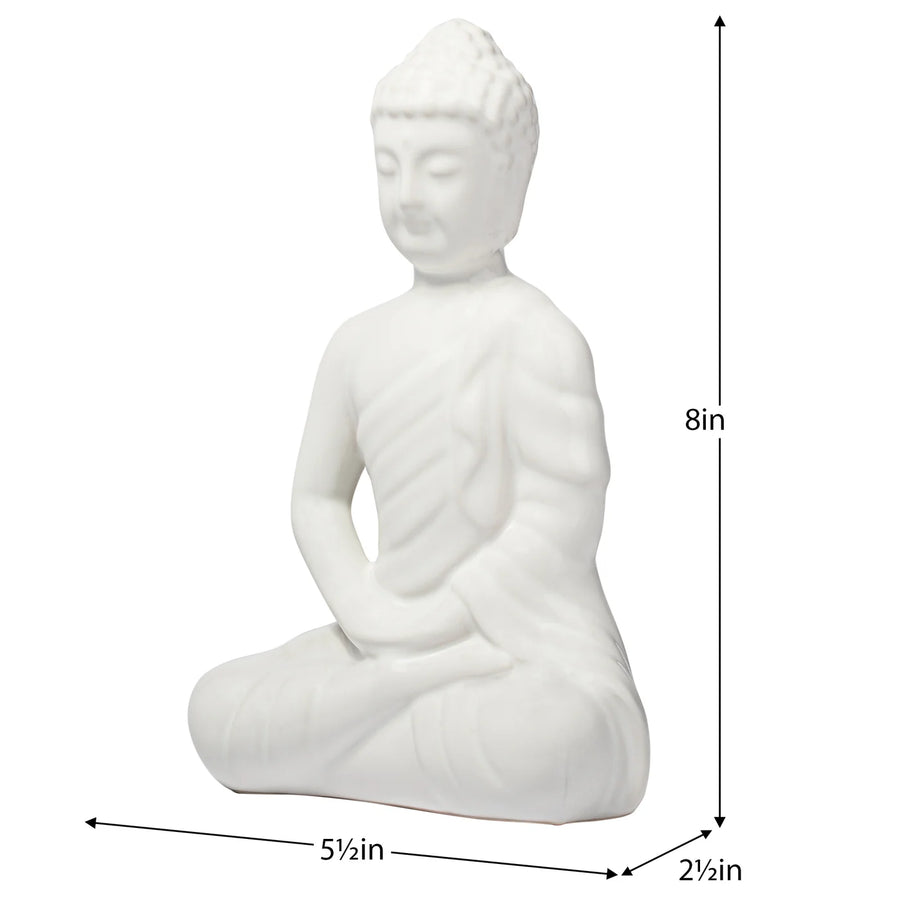 Sitting Ceramic Buddha 8