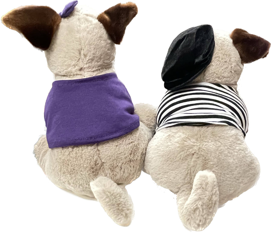 Bijou & Bonbon French Pug Pair
