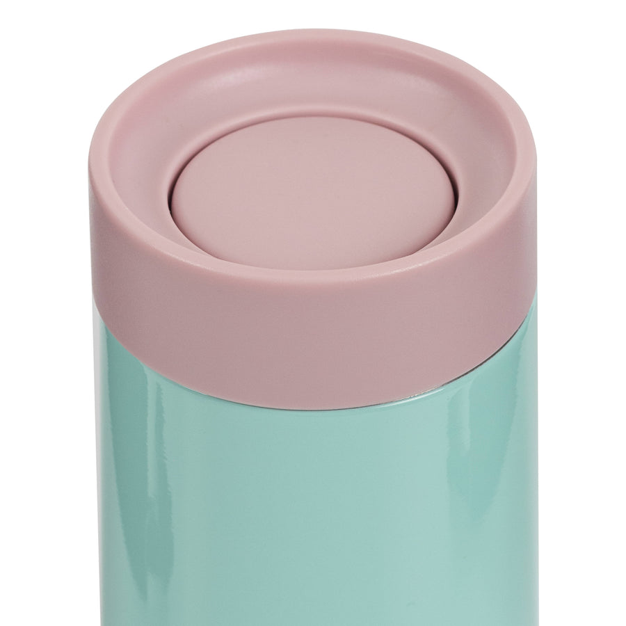 Skittle 8oz Travel Mug Mint & Pink