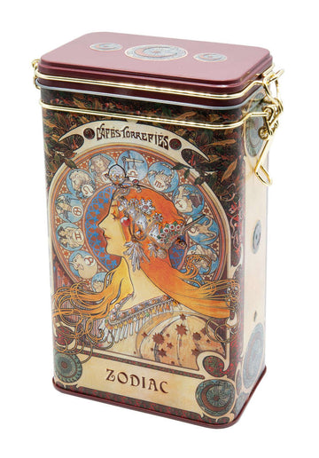 Zodiac Art Nouveau Storage Tin