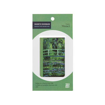 Magnetic Bookmarks Claude Monet: Bridge over a Pond of Water Lilies