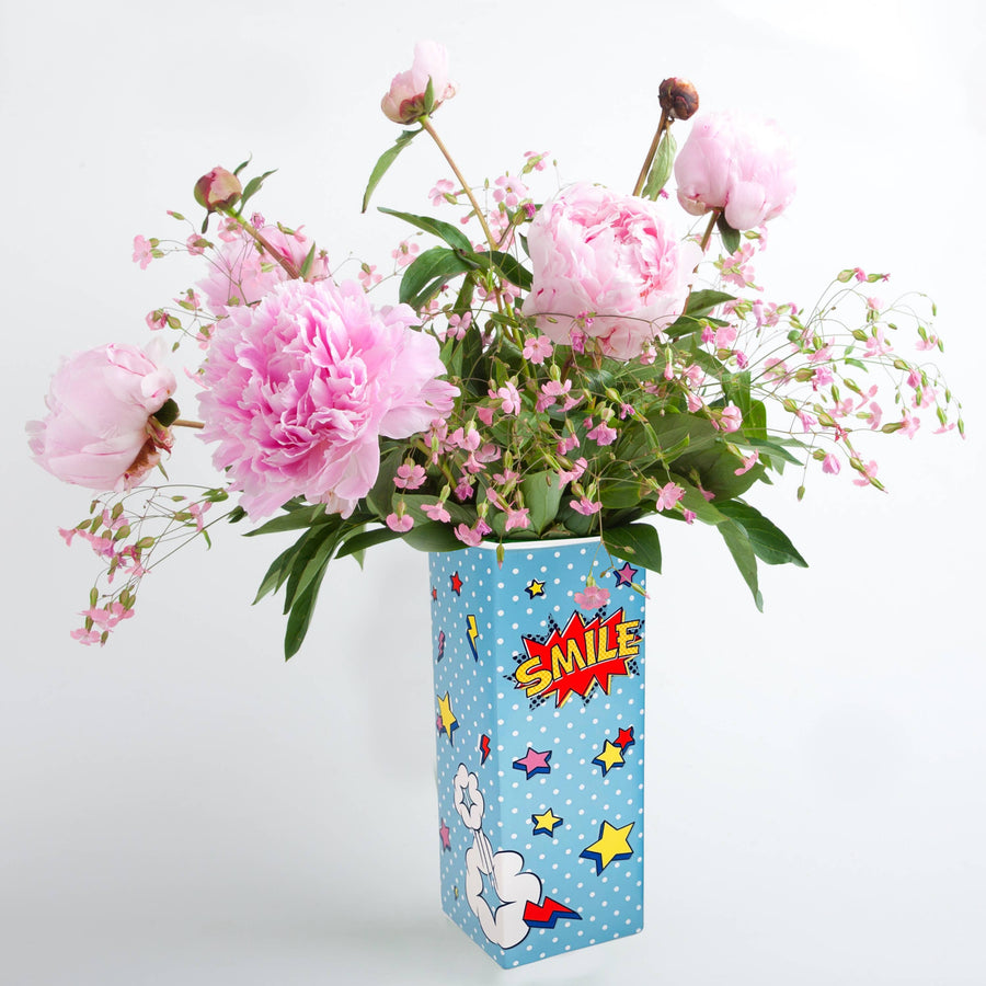 Pop Art Vase: Smile