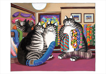 B. Kliban: Cat Tails Birthday Card