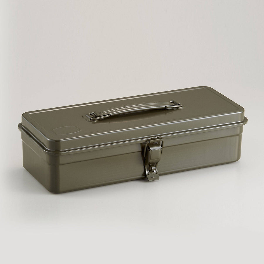 Toyo T-320 Steel Toolbox: Military Green
