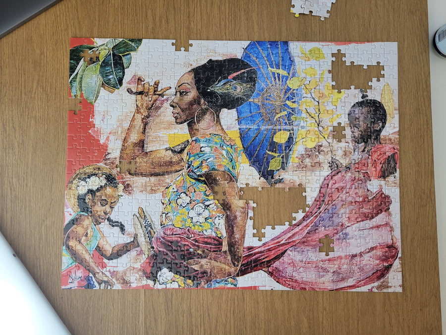 Empowered: Dream of Venus in Spring II 500 Piece Puzzle