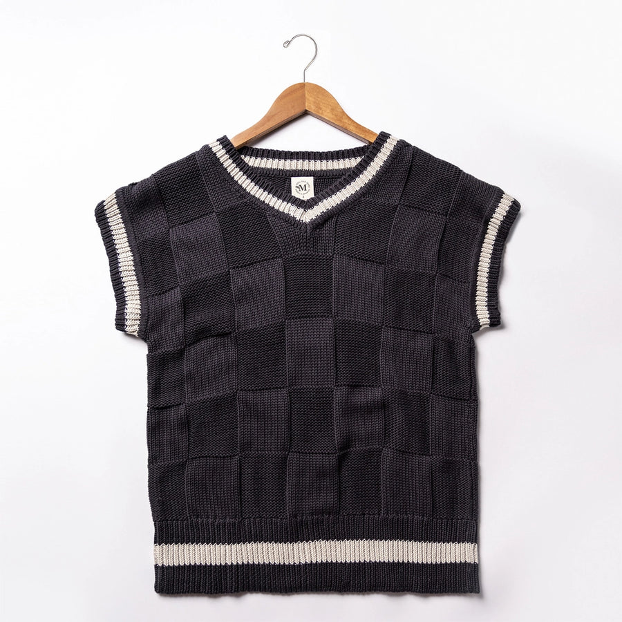 Organic Cotton Sweater Vest