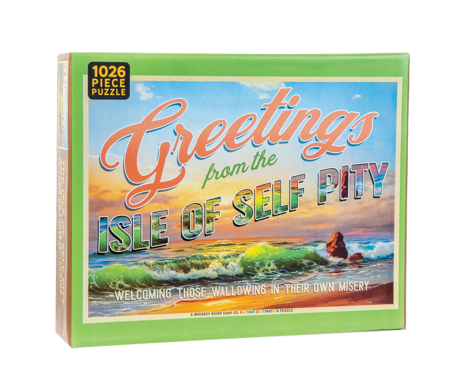 Greetings from The Isle of Self Pity Puzzle | Funny Puzzle