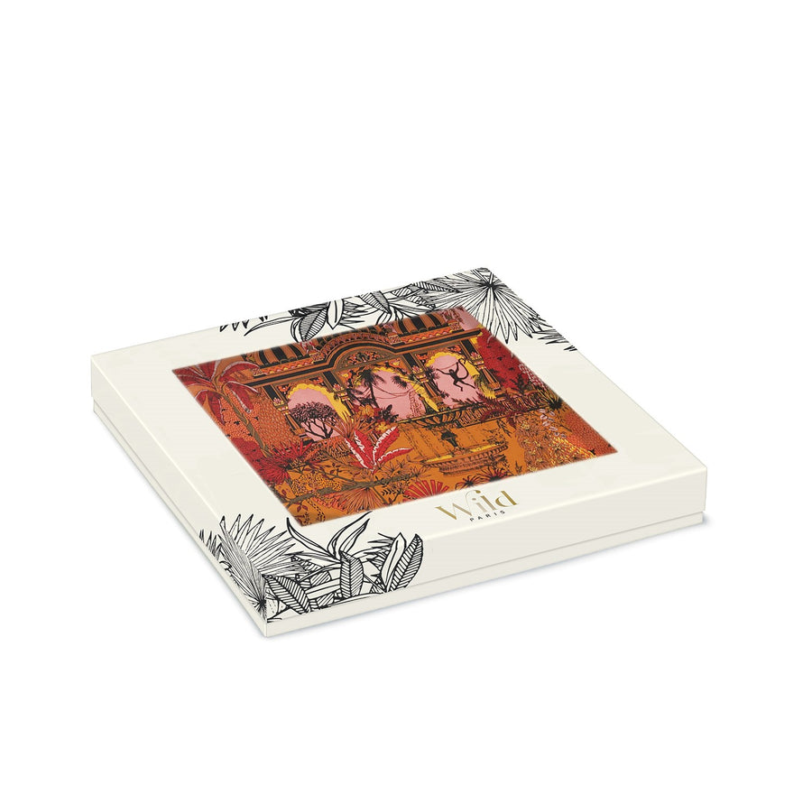 Amber Palace Ocre Mini Scarf