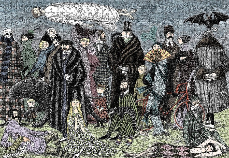 Edward Gorey 1000-piece Jigsaw Puzzle