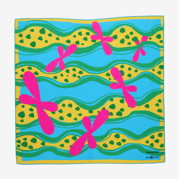 Art Play Silk Sensory Scarf: Dots and Friends
