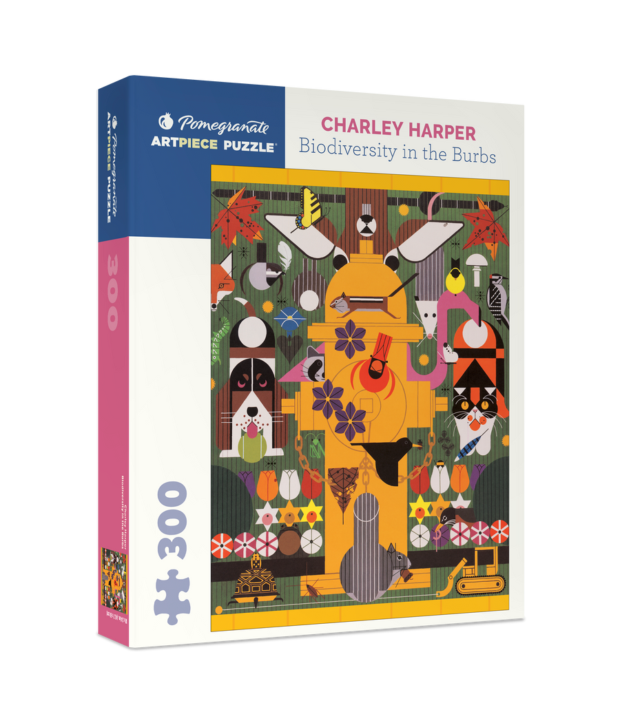 Charley Harper: Biodiversity in the Burbs 300-piece Jigsaw Puzzle