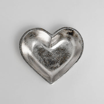 Silver Heart Trinket Bowl