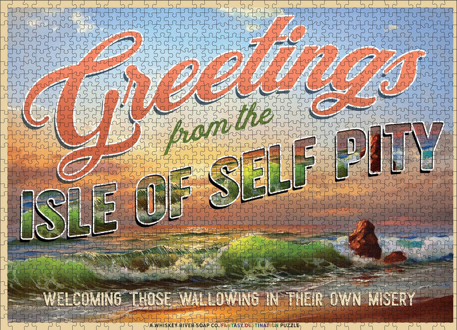 Greetings from The Isle of Self Pity Puzzle | Funny Puzzle