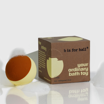 Your (Un)Ordinary Bath Toy b is for ball®: Caramel Pudding