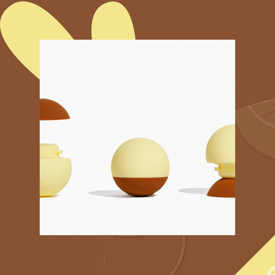 Your (Un)Ordinary Bath Toy b is for ball®: Caramel Pudding