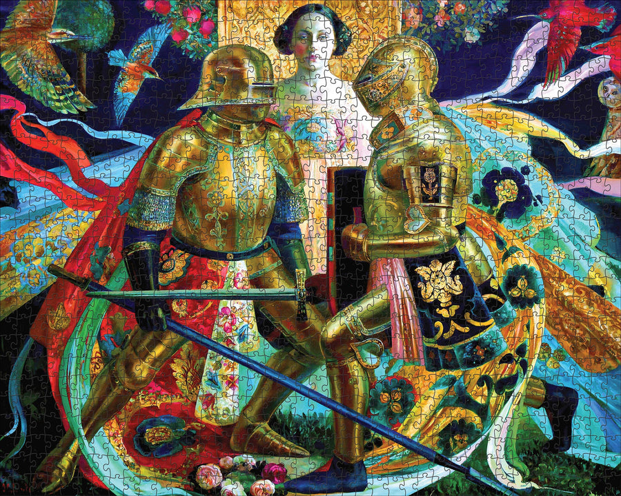 Olga Suvorova: The Duel 1000-Piece Jigsaw Puzzle