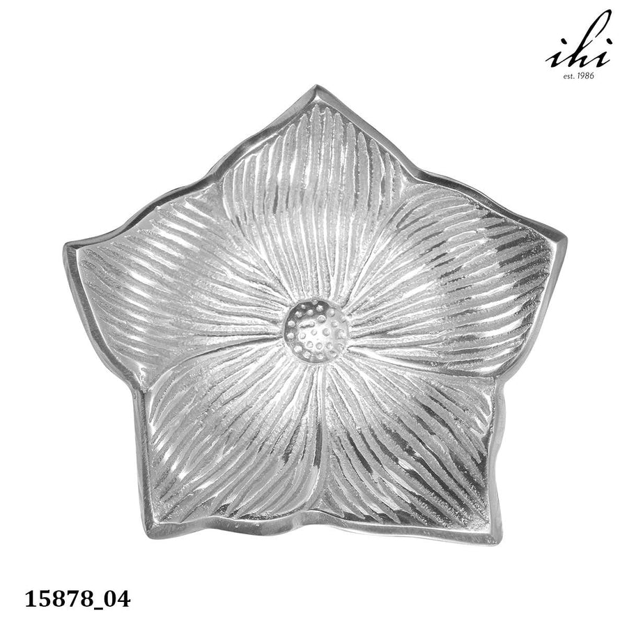 Silver Flower Bowl