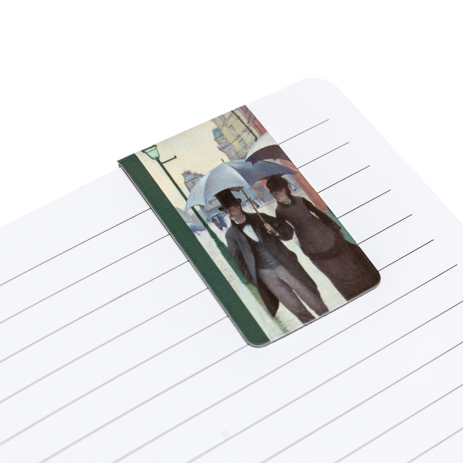 Magnetic Bookmark Gustave Caillebotte:  Paris; Rainy Day