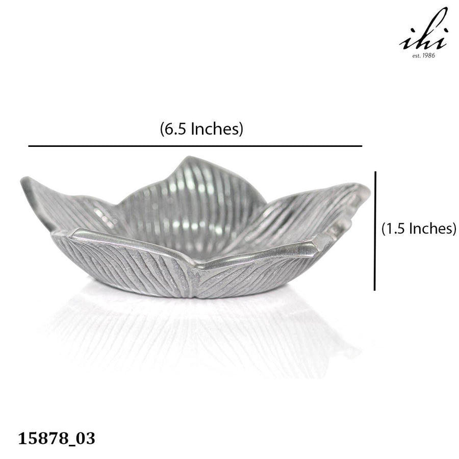Silver Flower Bowl
