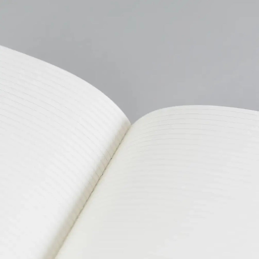 VENT A5 Notebook Lined  Recycled Leather - Yellow