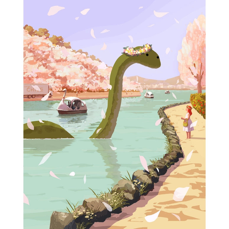 Niyuki 500 Piece Cardboard Puzzles LOCH NESS