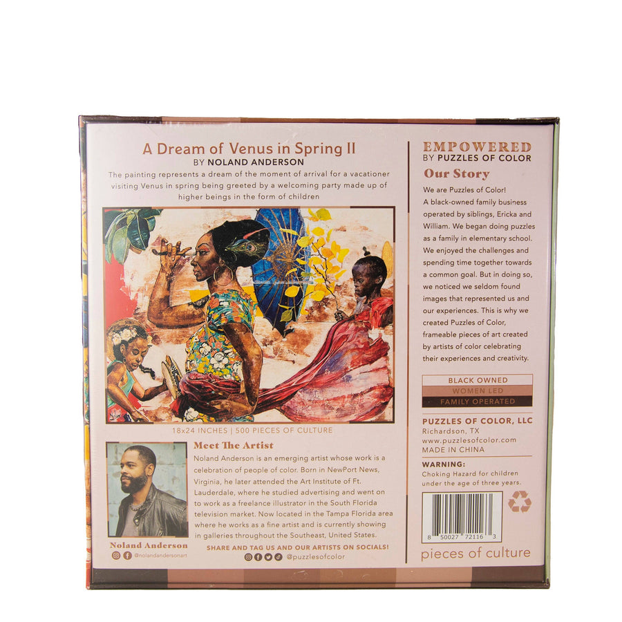 Empowered: Dream of Venus in Spring II 500 Piece Puzzle