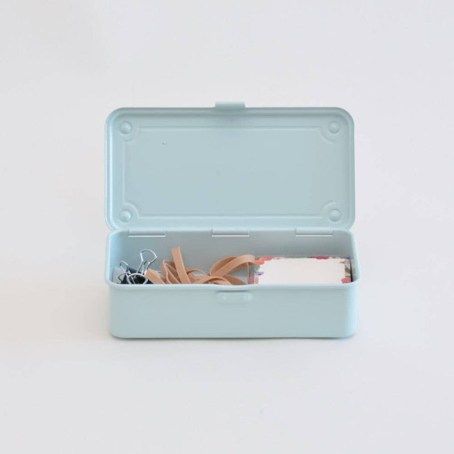 Toyo T-190 Steel Stackable Storage Box: Orange