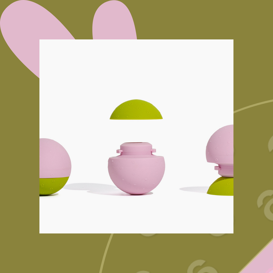 Your (Un)Ordinary Bath Toy b is for ball®: Strawberry Matcha