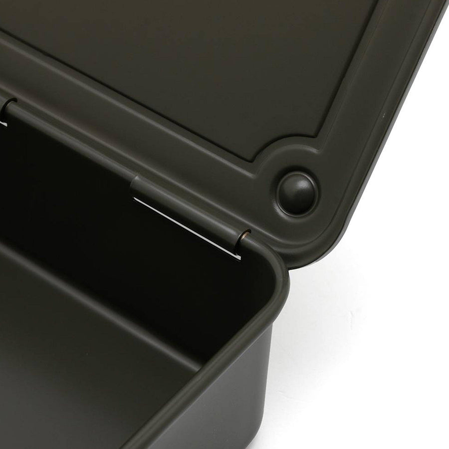 Toyo T-190 Steel Stackable Storage Box: Orange
