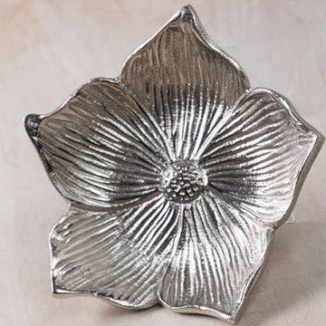 Silver Flower Bowl