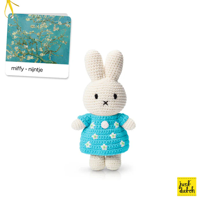 Miffy with Van Gogh Inspired Almond Blossom Dress