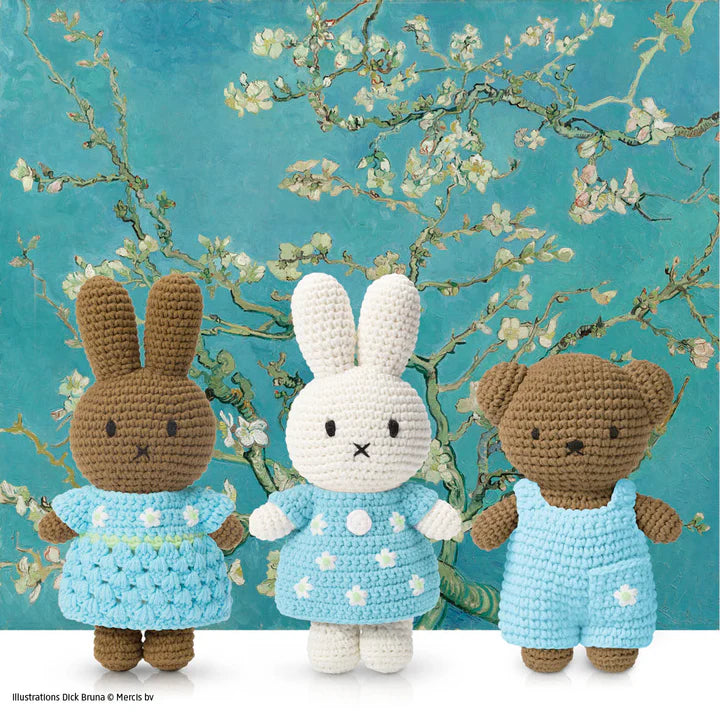 Miffy with Van Gogh Inspired Almond Blossom Dress