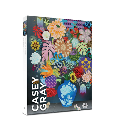 Casey Gray: Still Life with Flowers 1000-Piece Jigsaw Puzzle