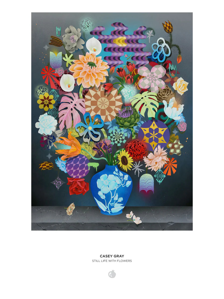 Casey Gray: Still Life with Flowers 1000-Piece Jigsaw Puzzle