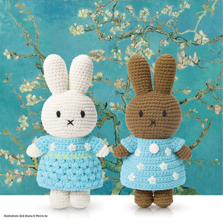 Miffy with Van Gogh Inspired Almond Blossom Dress