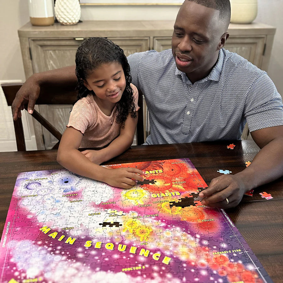 So Many Stars! 500 Piece Educational Space Puzzle and Poster