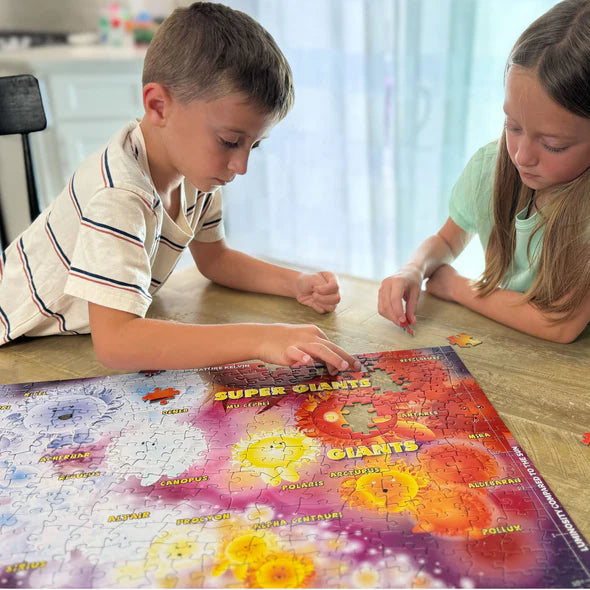So Many Stars! 500 Piece Educational Space Puzzle and Poster