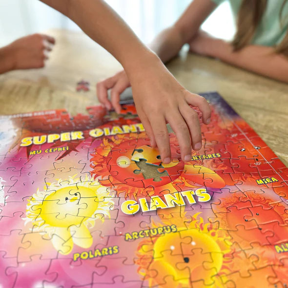 So Many Stars! 500 Piece Educational Space Puzzle and Poster