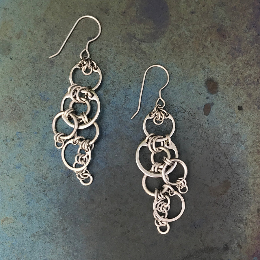 Stream Of Bubbles Earrings