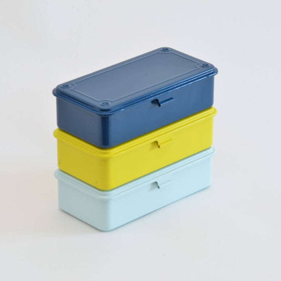Toyo T-190 Steel Stackable Storage Box: Orange