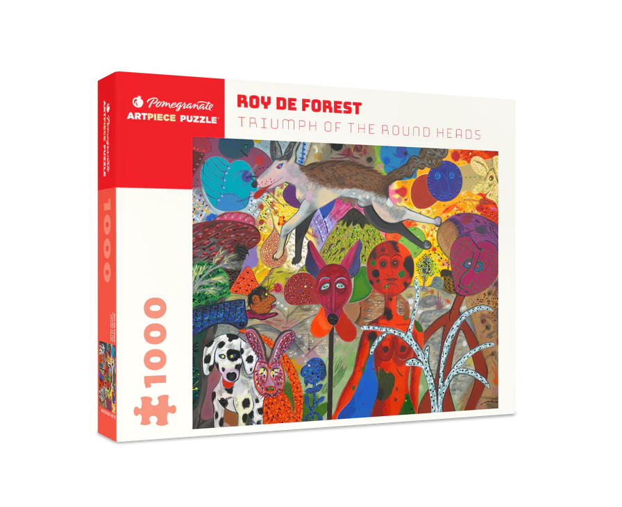Roy De Forest: Triumph of the Round Heads 1000-Piece Jigsaw Puzzle