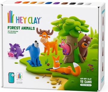 Hey Clay Forest Animals