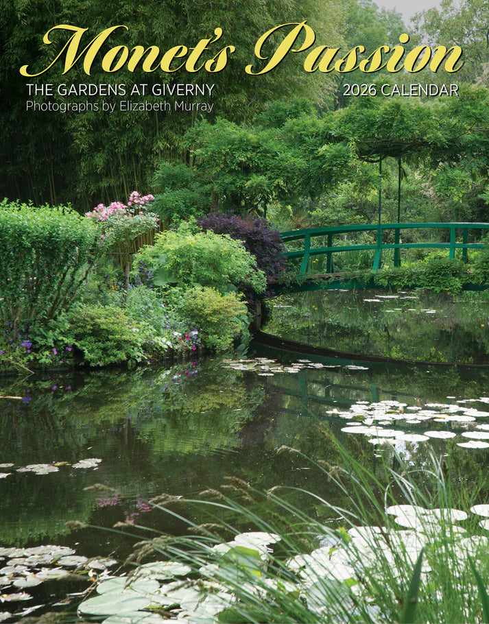 Monet’s Passion: The Gardens at Giverny 2026 Mini Wall Calendar
