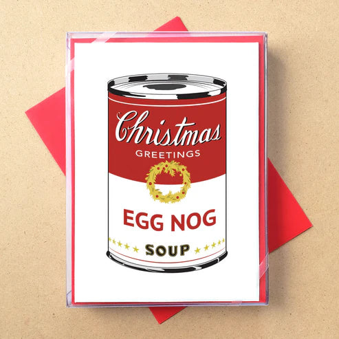 Warholidays Nog Holiday Cards