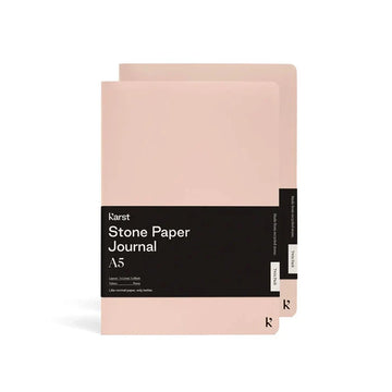 Karst A5 Softcover Daily Journal Twin Pack - Peony