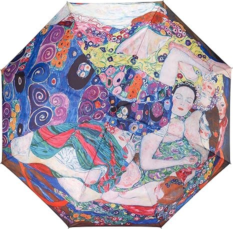 Klimt The Maiden Folding Umbrella