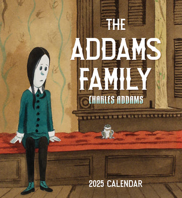 Charles Addams: The Addams Family 2025 Wall Calendar